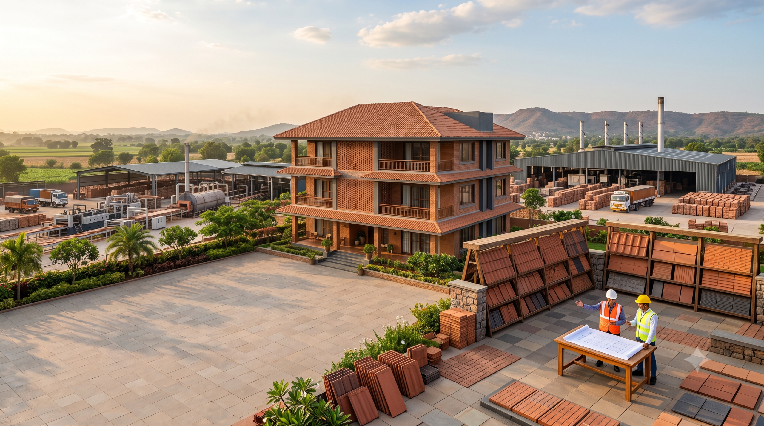 Clay Tiles Supplier in Haryana